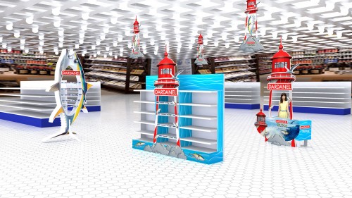 DARDANEL MAĞAZA İÇİ STAND