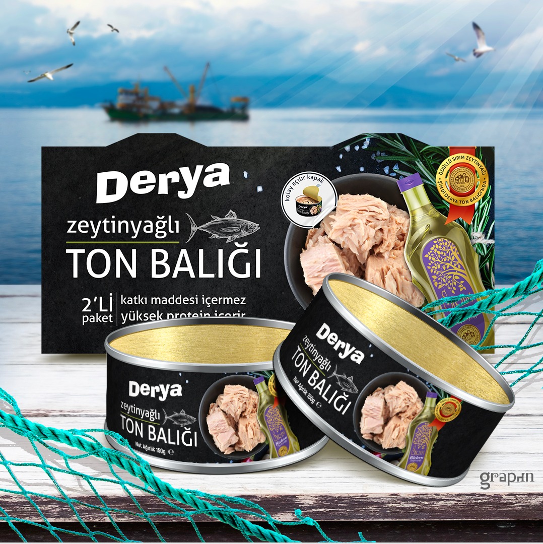 DERYA TON BALIĞI AMBALAJ TASARIMI 1