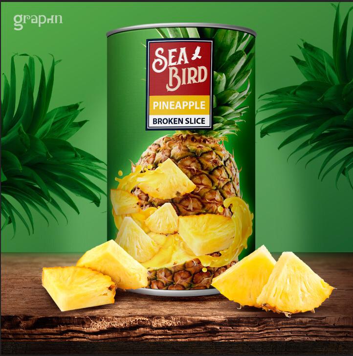 SEA BIRD PINEAPPLE AMBALAJ TASARIMI 1